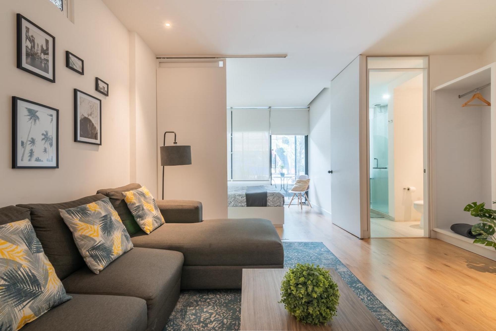 Stylish Quiet Studio, Smart Tv, Six Flags 1k Mexico City